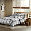 Woolrich Woolrich WR10-1512 Woodsman Softspun Down Alternative Comforter Mini Set - Grey; Full And Queen WR10-1512